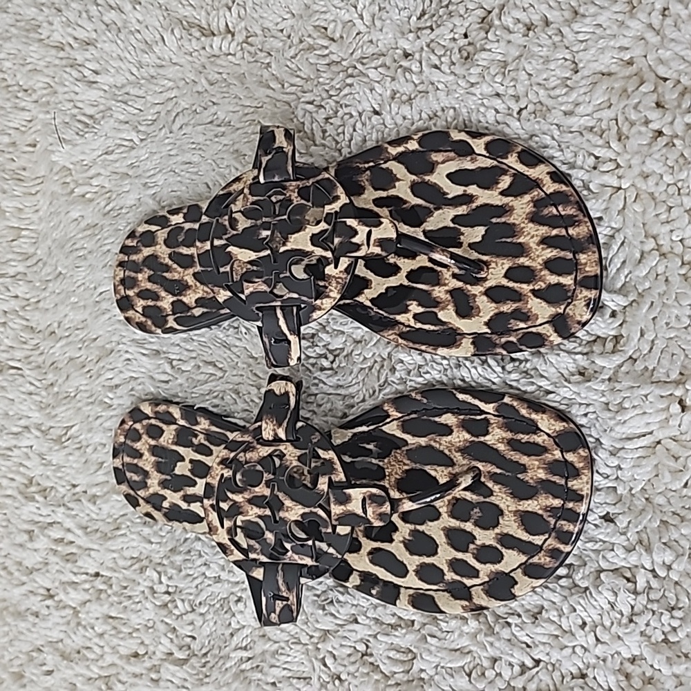 Tory Burch Miller Leopard Sandals